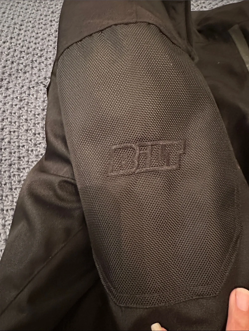 Men's Black Lightweight Quilted-Liner Shirt Jacket